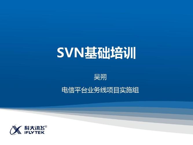 svn基础培训 吴朔 电信平台业务线项目实施组